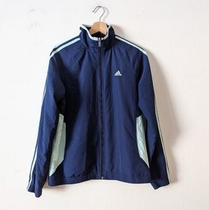 Adidas Full Zip Windbreaker Jacket